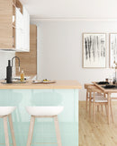 3x12 Bellini Metro Turquesa Ceramic Glossy Wall Tile (26 PC/CT)