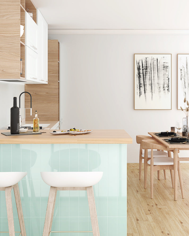 3x12 Bellini Metro Turquesa Ceramic Glossy Wall Tile (26 PC/CT)