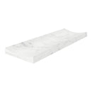 4x12 Eterna Bianco Fluto Polished Marble Tile