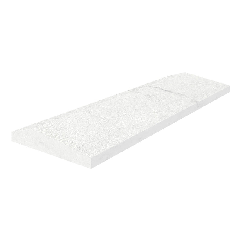 4x12 Eterna Bianco Prisma Polished Marble Tile