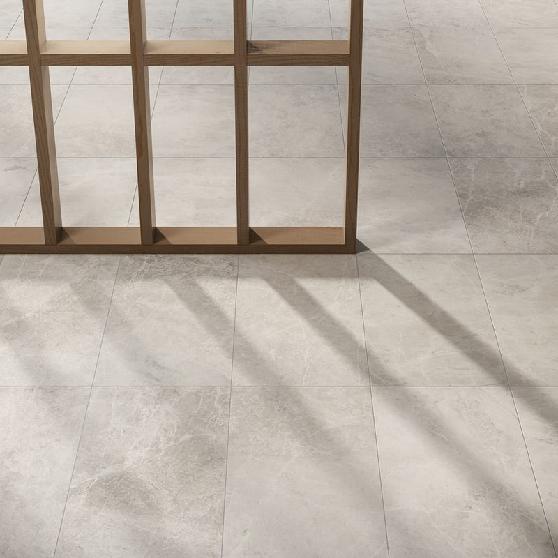 12x24 Apollo Argento Honed Marble Tile