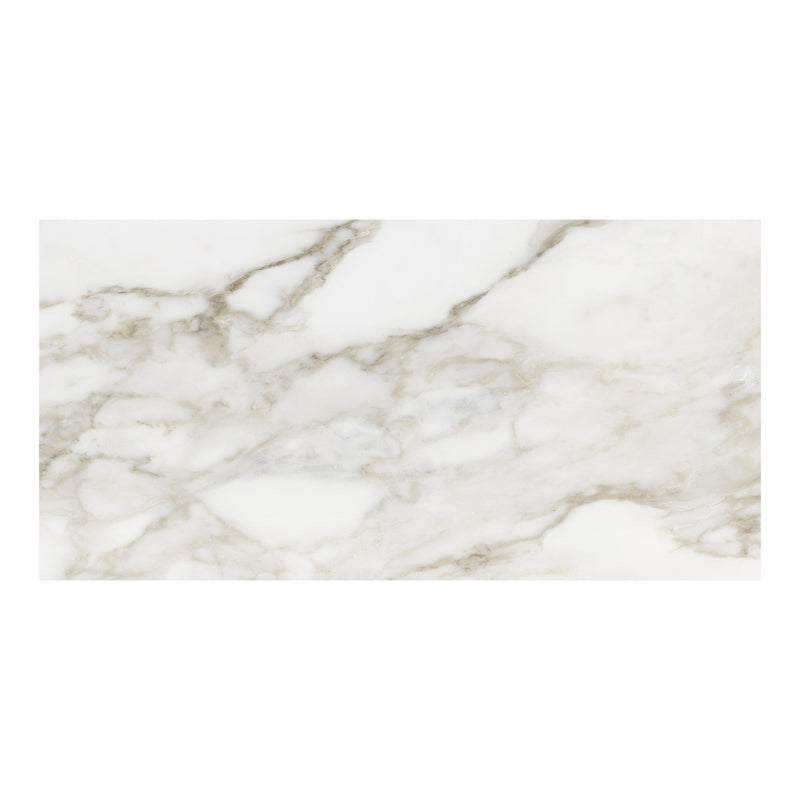 12x24  Lumino Calacatta Matte Pressed Glazed Porcelain Tile