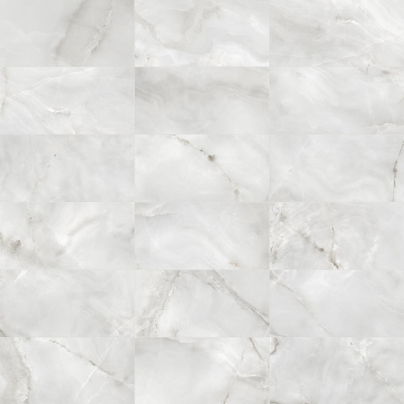 12x24 Lumino Onyx Pressed Glazed Porcelain Tile