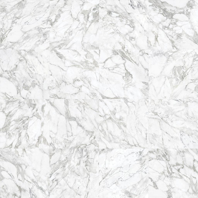 24x24 La Marca Arabescato Honed Rectified Glazed Porcelain Tile