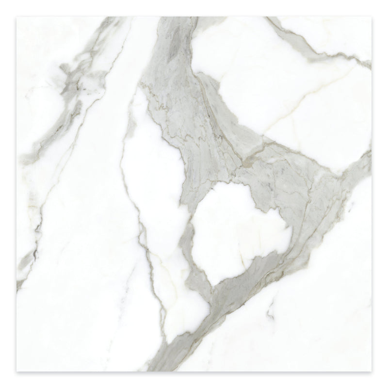 24x24 La Mallorca Milano Bianco Polished Porcelain Tile (34 Box/PA)