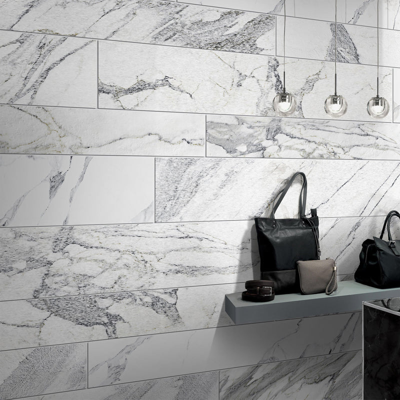 24x48 Woolf Elegant White Porcelain Matte Tile