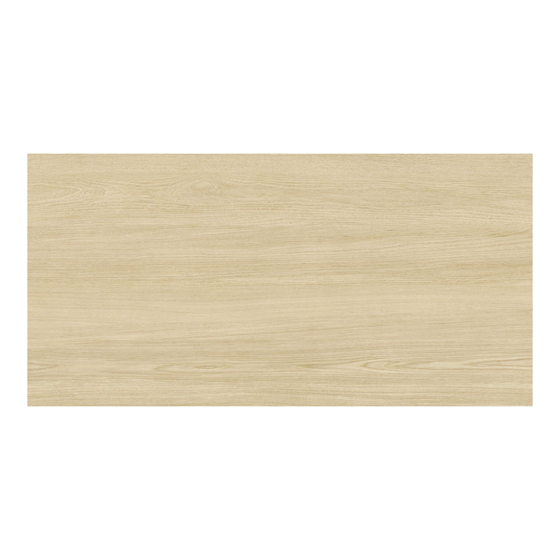 24x48 Brazil Teak Ivory Wooden Look Matte Porcelain Tile (32 CT/PA)