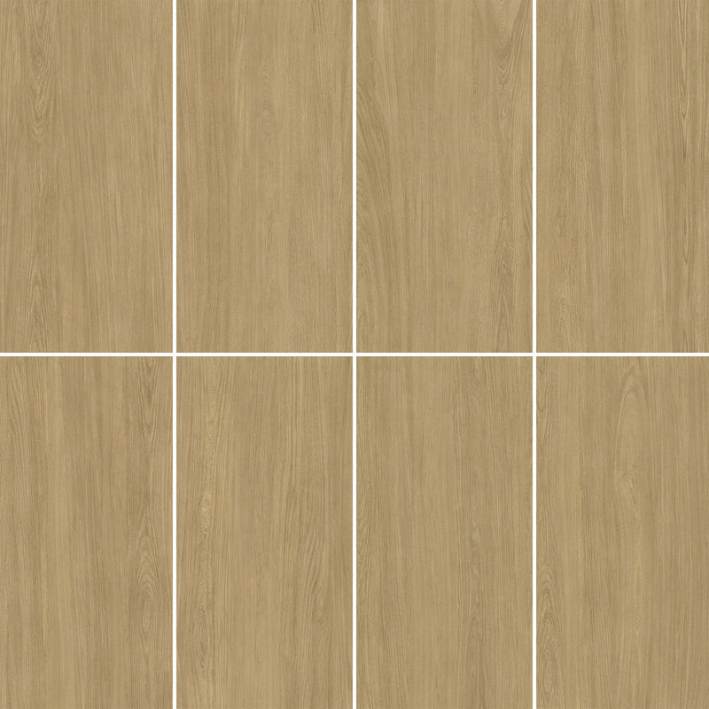 24x48 Brazil Teak Beige Wooden Look Matte Porcelain Tile (32 CT/PA)