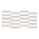 12mm 24x48 Piano Light Décor Semi-Polished Porcelain Tile (24 CT/PA)