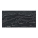 24x48 Mont-Ras Black Porcelain Polished Tile (2 PC/CT , 31CT/PA)