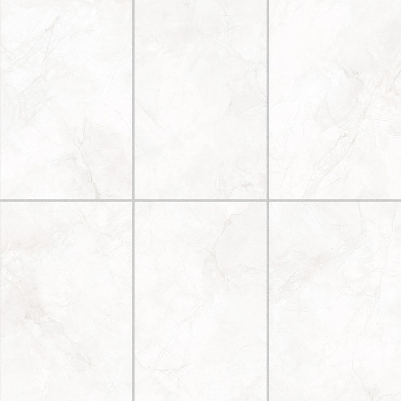 24x48 Spring White Porcelain Matte Tile (30 CT/PA)