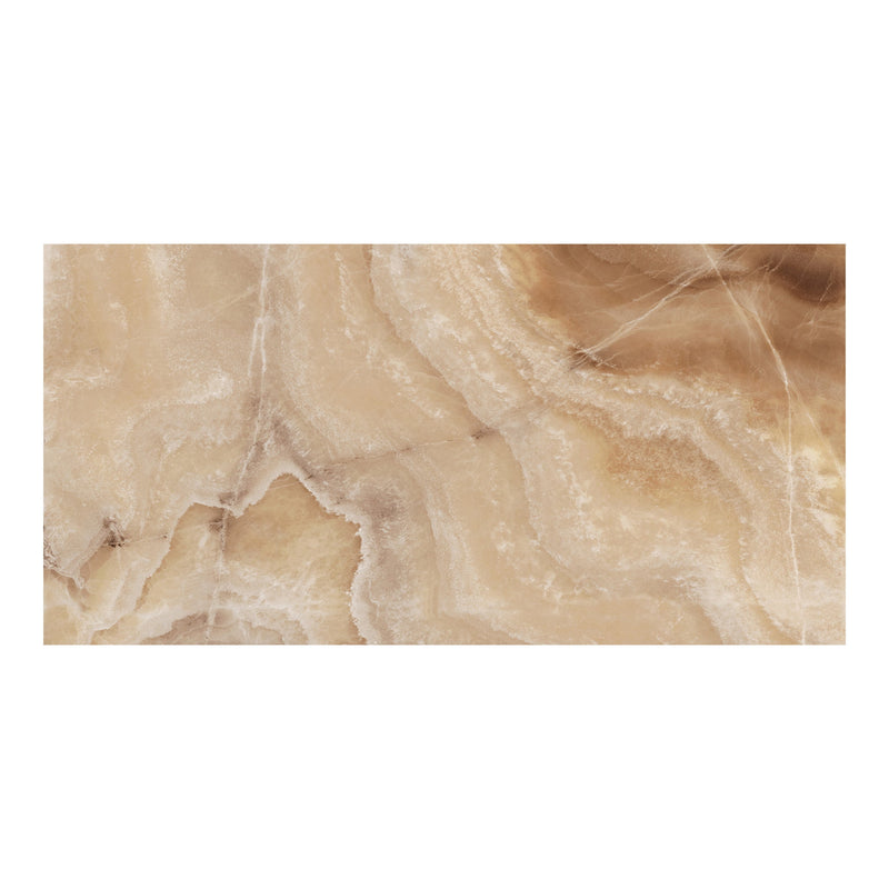 30x60 Sea Sand Polished Porcelain Slab Final Sale