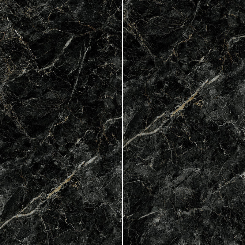 9mm 30x60 Saint Laurent Black Gold Porcelain Polished Slab Final Sale (25 CT/PA)