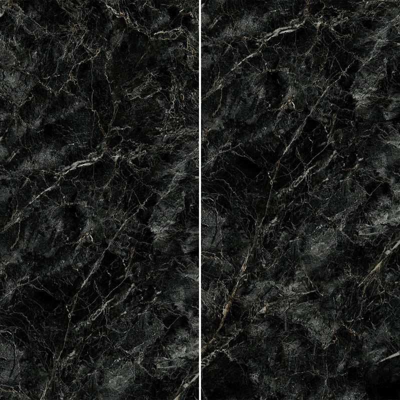 9mm 30x60 Saint Laurent Black Gold Porcelain Polished Slab Final Sale (25 CT/PA)