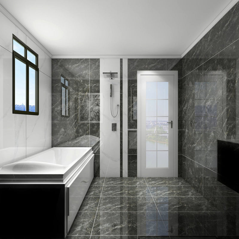 9mm 30x60 Saint Laurent Black Gold Porcelain Polished Slab Final Sale (25 CT/PA)