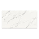 9mm 30x60 Roman Stone White Porcelain Polished Slab Final Sale (25 CT/PA)