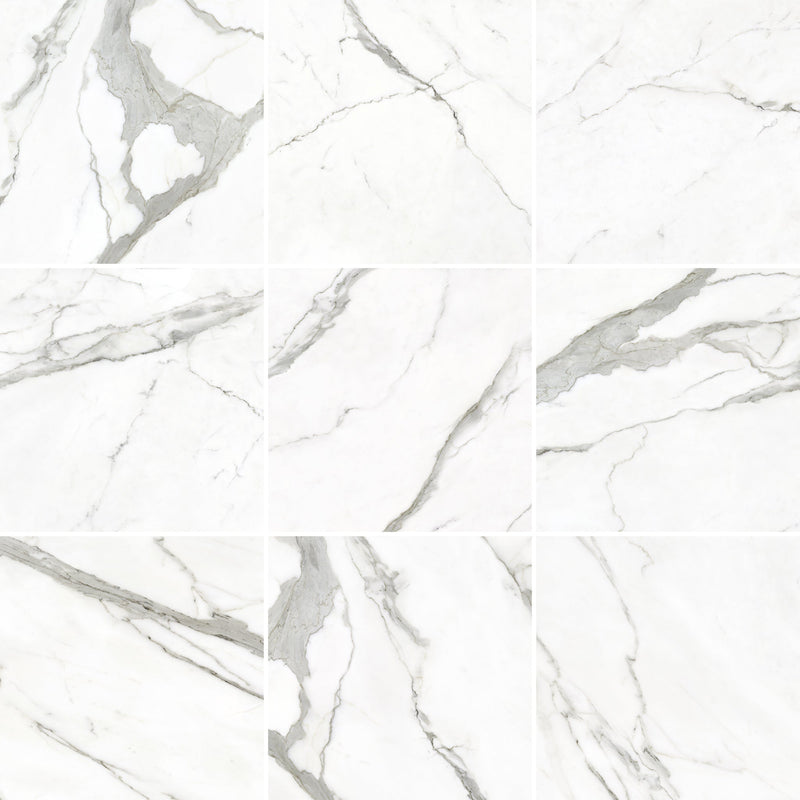 32x32 La Mallorca Milano Bianco Polished Porcelain Tile (32 CT/PA)