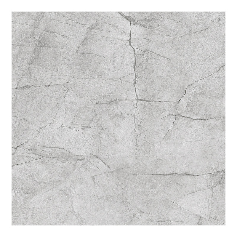 32x32 Cloudy Grey Porcelain Polished Tile