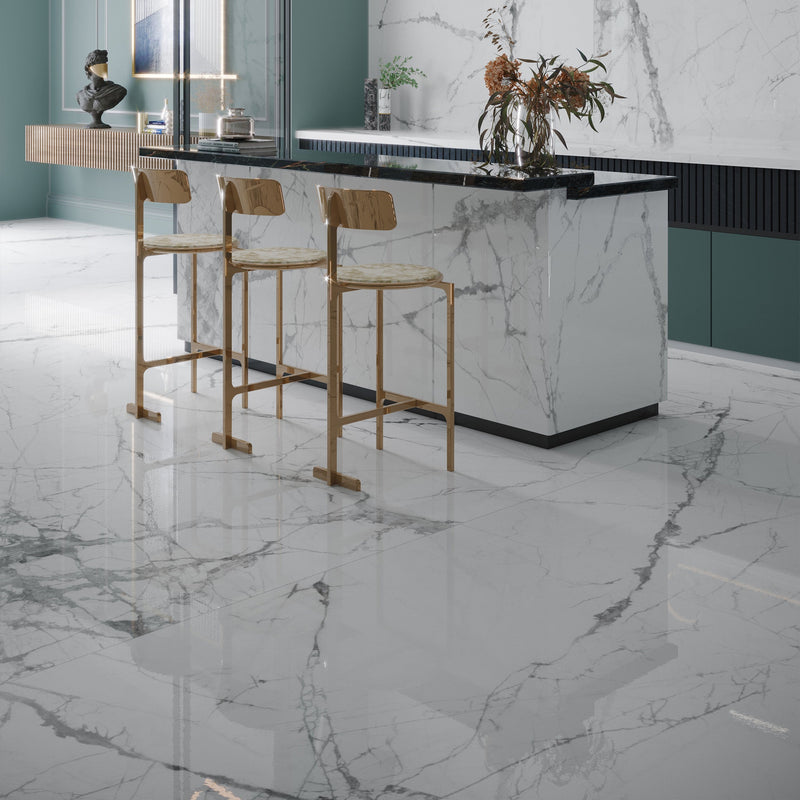 9mm 36x104 Goreme White Porcelain Matte Slab Final Sale