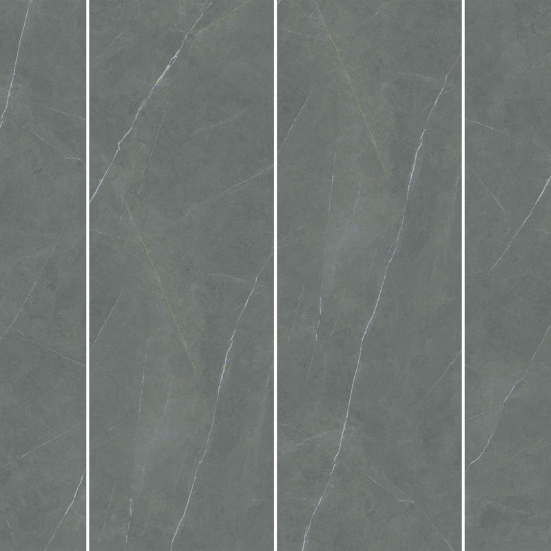 9mm 36x108 Armani Grey Porcelain Glazed Slab Final Sale (900x2700mm)