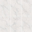 9mm 36x72 Elizabeth White Porcelain Glazed Polished Slab Final Sale