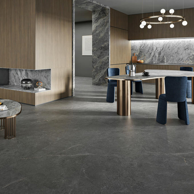 9mm 36x72 Minos Stone Grey Porcelain Matte Slab Final Sale