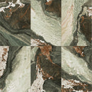 9mm 36x72 Prada Green Porcelain Glazed Polished Slab Final Sale