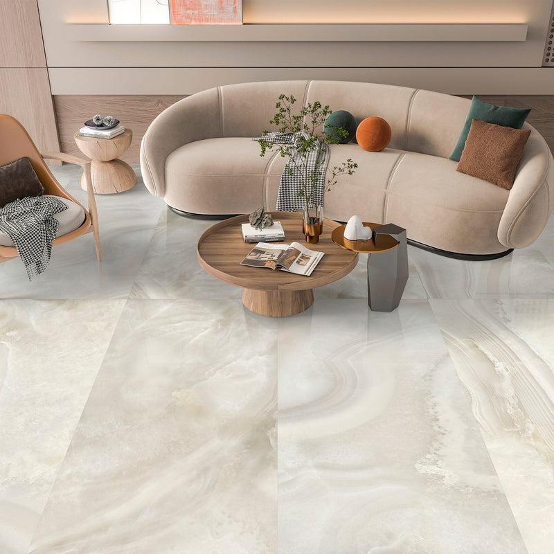 9mm 36x72 Agate Jade Porcelain Polished Slab Final Sale