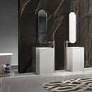 9mm 36x72 Tino Gold Porcelain Polished Slab Final Sale