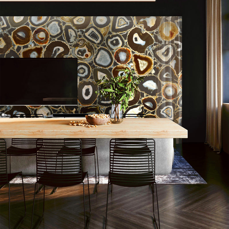 9mm 36x72 Agate Opal Porcelain Polished Slab Final Sale