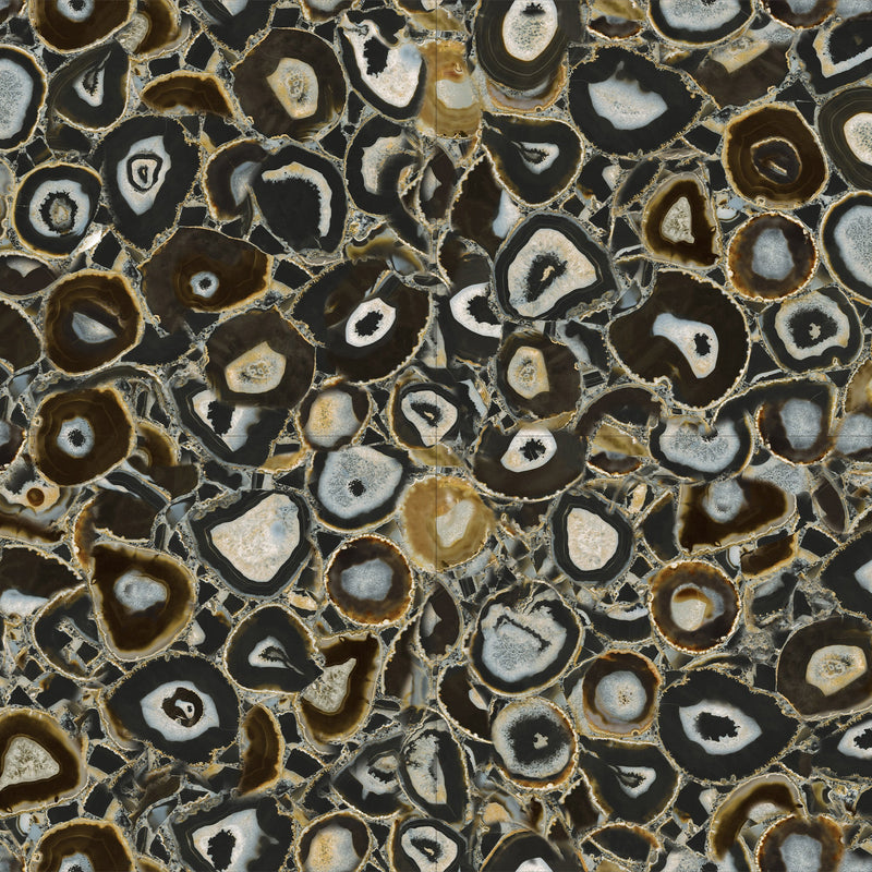 9mm 36x72 Agate Opal Porcelain Polished Slab Final Sale