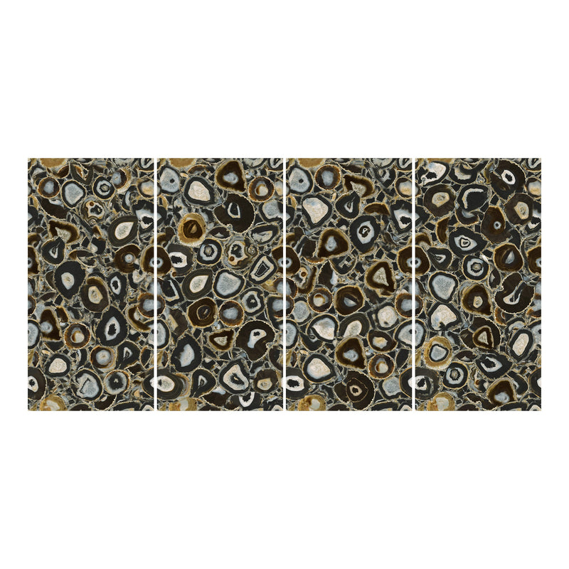 9mm 36x72 Agate Opal Porcelain Polished Slab Final Sale