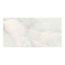 9mm 36x72 Pearl Onyx White Porcelain Glazed Polished Slab Final Sale