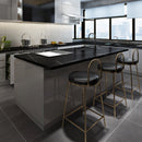 12.5mm 36x72 Lauren Black Gold Porcelain Glazed Matte Slab Final Sale (20 CT/PA)