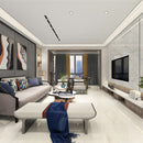 10.5mm 36x72 New Galaxy White Polished Porcelain Slab Final Sale (24 CT/PA)