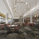 10.5mm 36x72 Diamond Meteor Polished Porcelian Slab Final Sale (24 CT/PA)