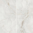 9mm 48x108 Pearl Onyx White Porcelain Glazed Polished Slab Final Sale (1200x2700mm)