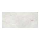 9mm 48x108 Pearl Onyx White Porcelain Glazed Polished Slab Final Sale (1200x2700mm)