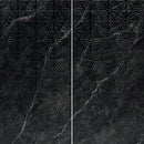 9mm 48x108 Composer Black Porcelain Glazed Slab Final Sale (1200x2700mm)