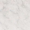 9mm 48x108 Composer White Porcelain Glazed Slab Final Sale (1200x2700mm)