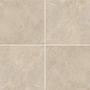 48x48 Serena Crosscut Moka Porcelain Natural Glazed Tile