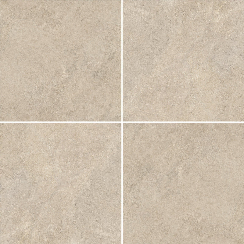48x48 Serena Crosscut Moka Porcelain Natural Glazed Tile