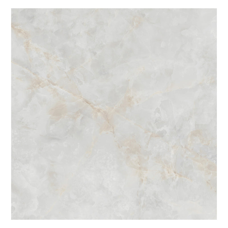 48x48 Classic Stone Moonlight Porcelain Polished Tile