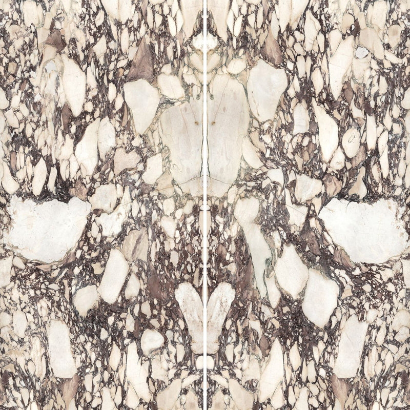 6mm 63x126 Calacatta Viola Block 41 Bookmatch Cut Polished Rectified Sintered Slab