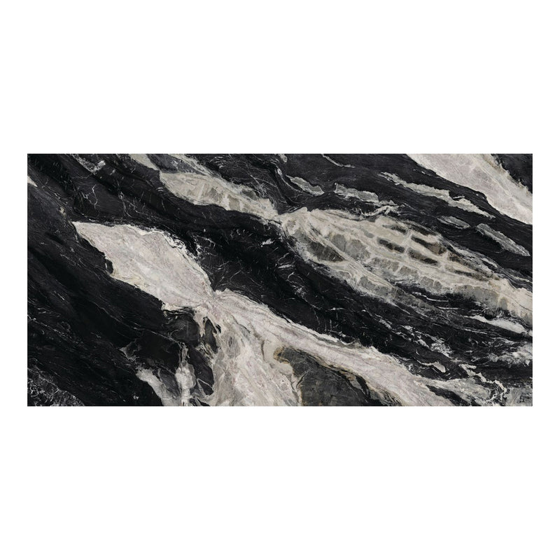 12mm 64x127 Bianco Dior Block 38 Bookmatch Cut Polished Colorsync Sintered Slab