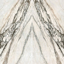 6mm 63x126 Calacatta Picasso Block 32 Bookmatch Cut Honed Rectified Sintered Slab