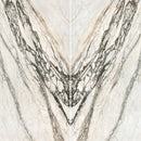 6mm 63x126 Calacatta Picasso Block 32 Bookmatch Cut Polished Rectified Sintered Slab