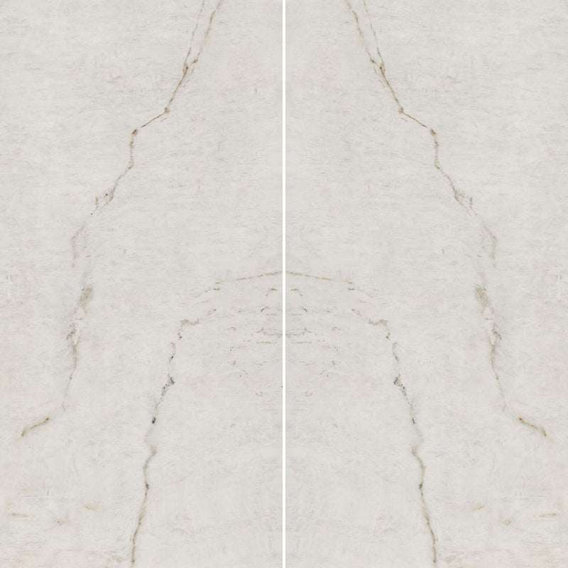 6mm 63x126 Cristallo Block 13 Bookmatch Cut Honed Rectified Sintered Slab