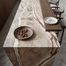 6mm 63x126 Foresta Block 56 Bookmatch Cut Polished Rectified Sintered Slab