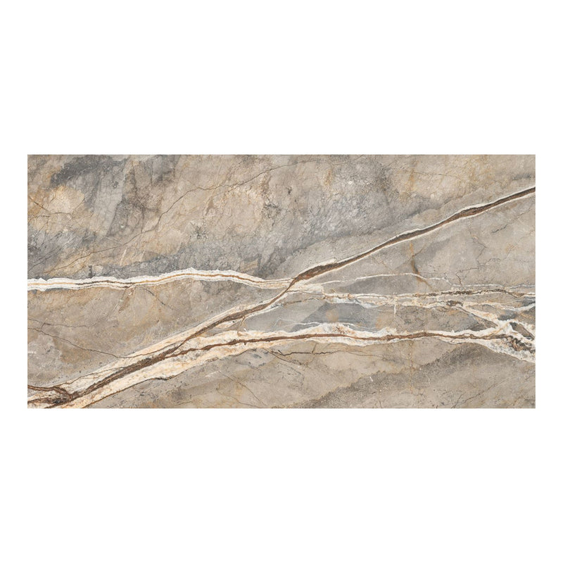 6mm 63x126 Foresta Block 56 Bookmatch Cut Polished Rectified Sintered Slab